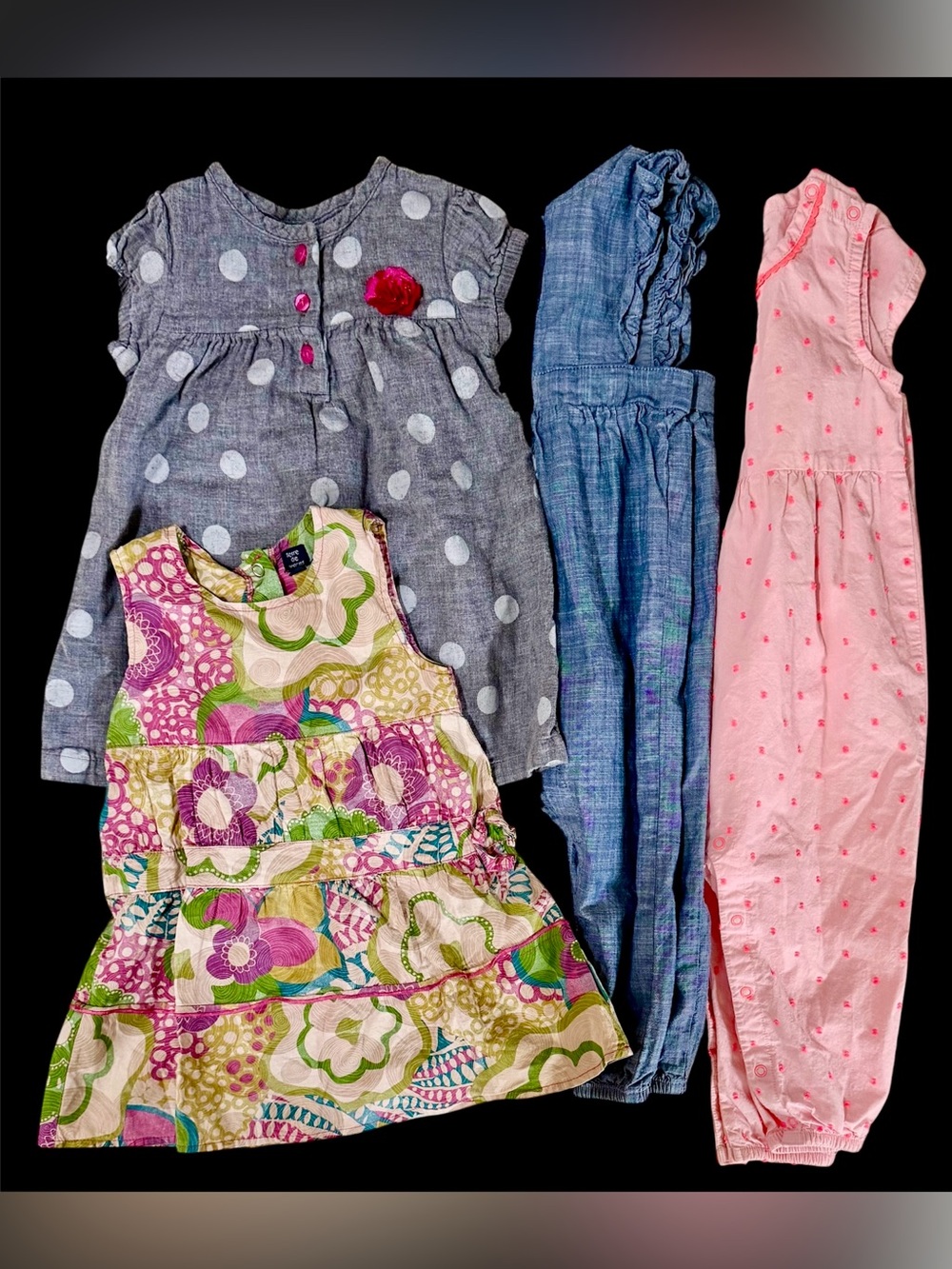 Girls Mixed Dresses & Romper Set - 12m Terre de marins Carter's Cat & Jack